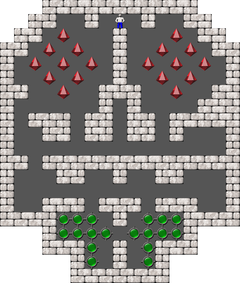 Сокобан Demons & Diamonds уровень 17